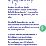 PAGAMENTOS – MULTA E JUROS